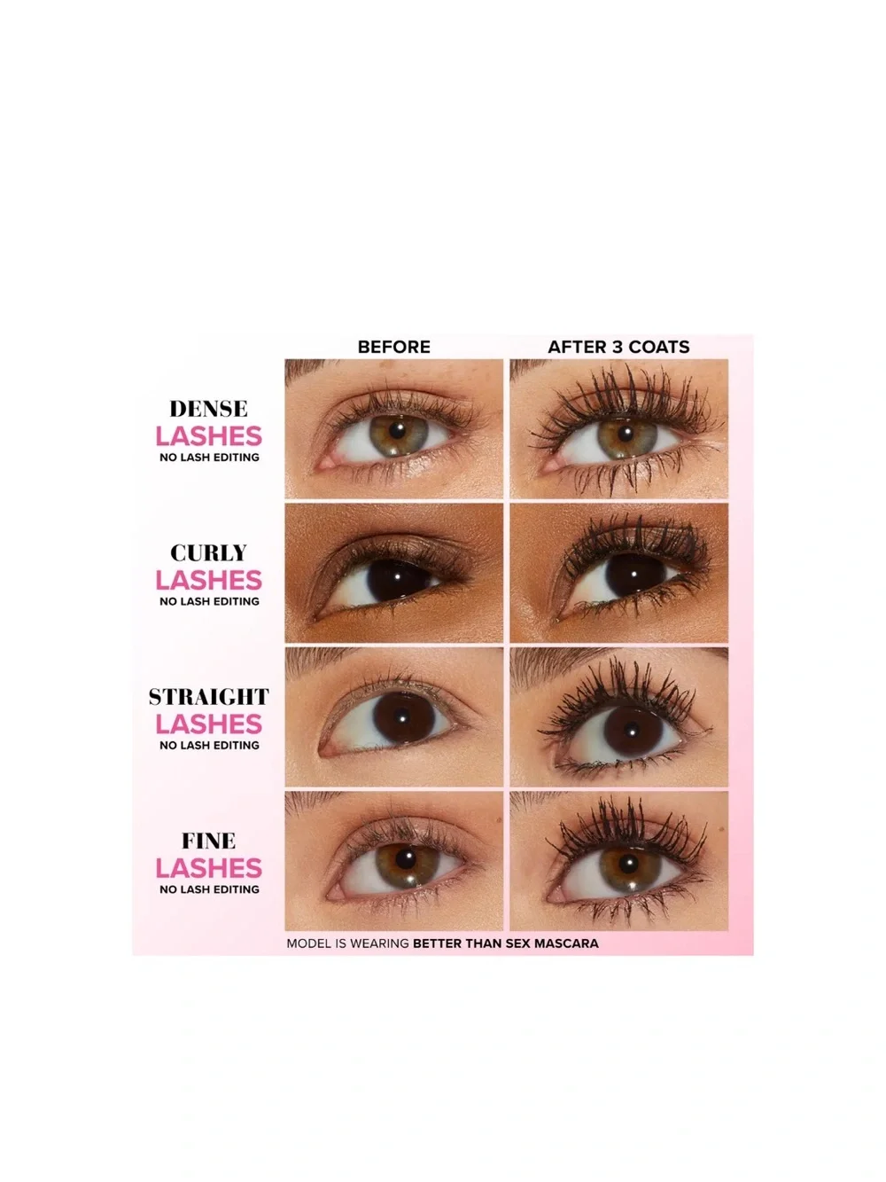 NWT  Too Faced Better Than Sex Volumizing Mascara | Full Size. Black